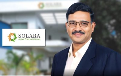 Mohanraj S. Appointed as Executive Director of Solara Active Pharma Sciences
