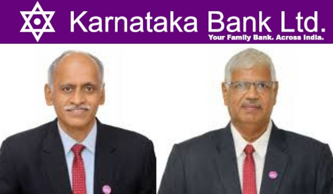 Dr. D.S. Ravindran and Balakrishna Alse S. Reappointed as Independent Directors of Karnataka Bank